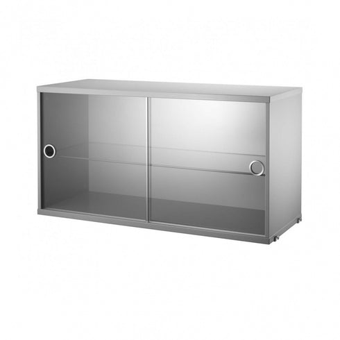 String System Display Cabinet / Sliding Glass Doors